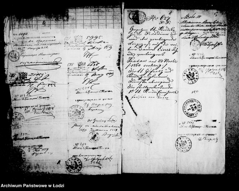 Obraz 8 z jednostki "Akta w przedmiocie osiedlania się cudzoziemców"