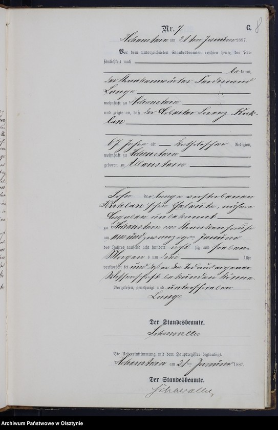 image.from.unit.number "Sterbe-Neben-Register Nr 1 - 76"