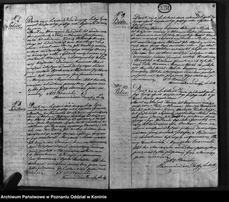 Obraz 5 z jednostki "Duplikat urodzonych, zaślubionych, zmarłych"