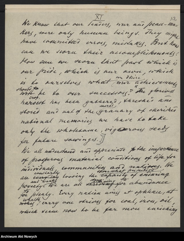 image.from.unit.number "Przemówienie do profesorów i studentów Stanford University w Kalifornii; listy E. C. Robinson