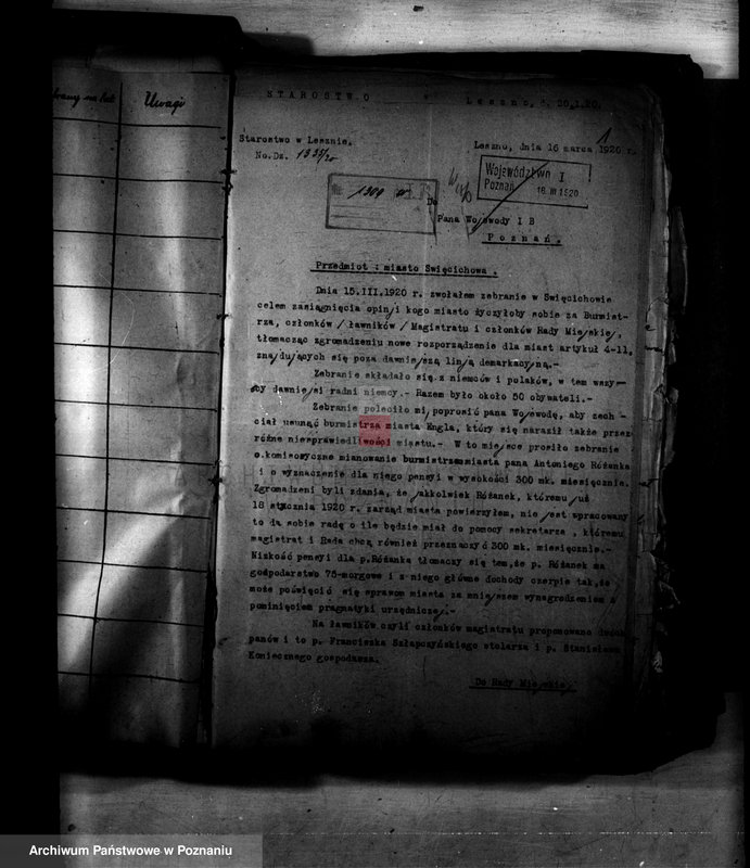 Obraz 5 z jednostki "Członkowie magistratu miasta Święciechowa"