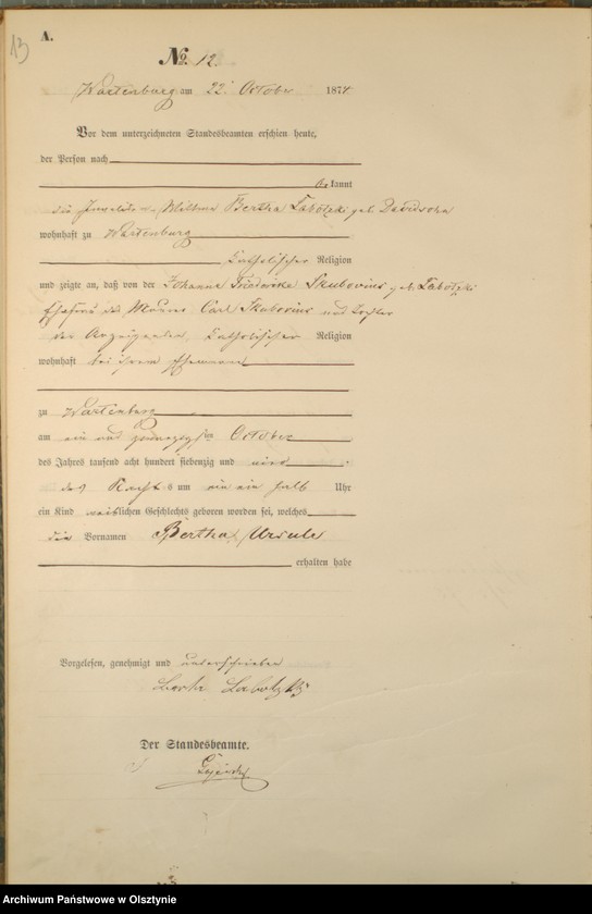 image.from.unit.number "Haupt-Geburts-Register Nr 1 - 51"