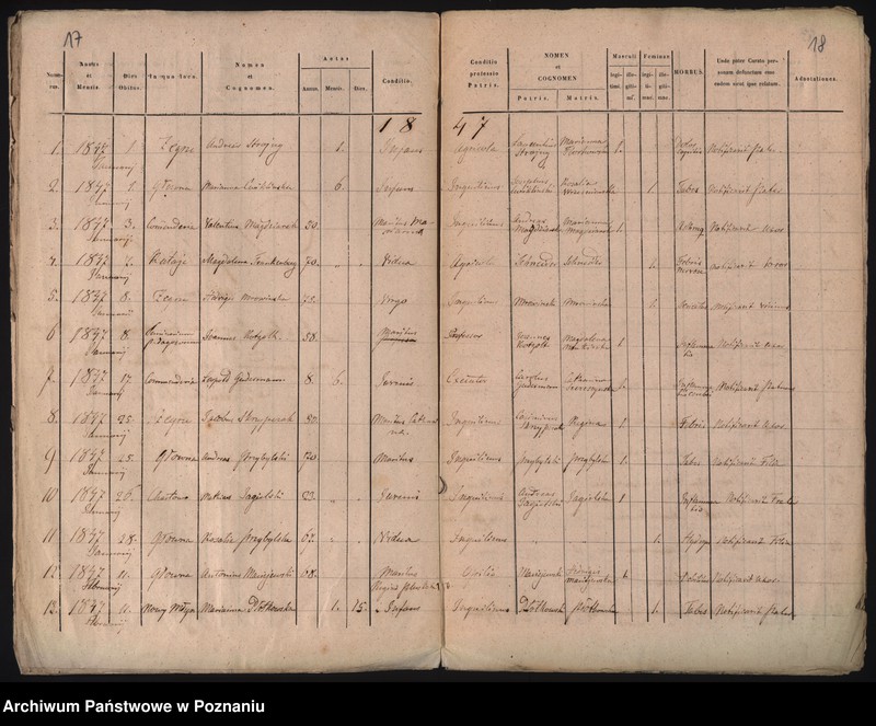 Obraz 12 z jednostki "Księga urodzeń, małżeństw i zgonów"