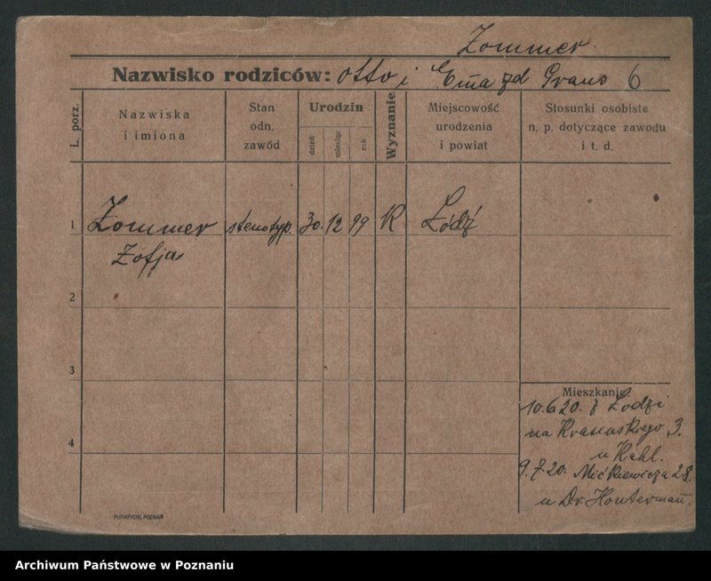 Obraz 8 z jednostki "Zommer - Żurawowicz"