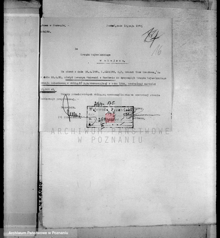 Obraz 20 z jednostki "Kaucje dzierżawne majętności Pawłowice"