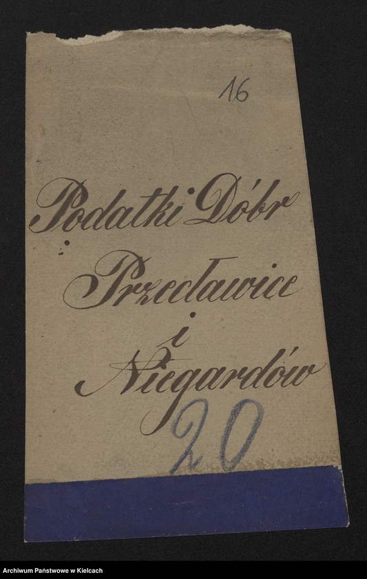 image.from.unit.number "Podatki dóbr Przęsławice i Niegardów"
