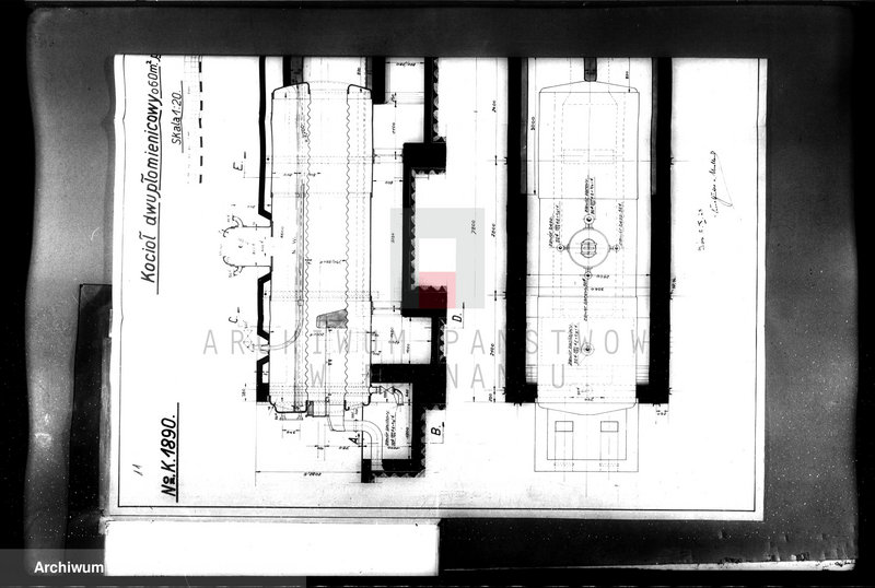 Obraz 15 z jednostki "Gorzelnia w majątku Góra pow. jarociński kocioł nr fabr. 1890 woj. 6405"