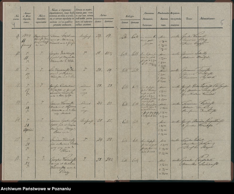 Obraz 5 z jednostki "Księga małżeństw"