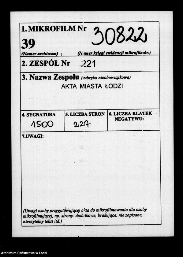 Obraz 2 z jednostki "Manuał przychodu i wydatku kasy ekonomicznej m. Łodzi oraz regestr funduszów przechodnich, wykaz forszusów, wykaz zaległości funduszów przechodnich na r. 1856"