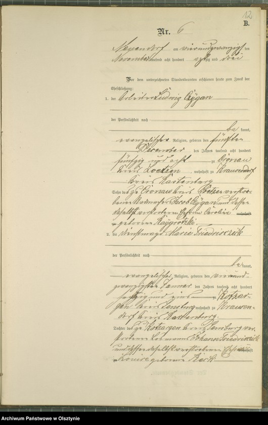 image.from.unit.number "Heiraths-Neben-Register Nr 1 - 9"