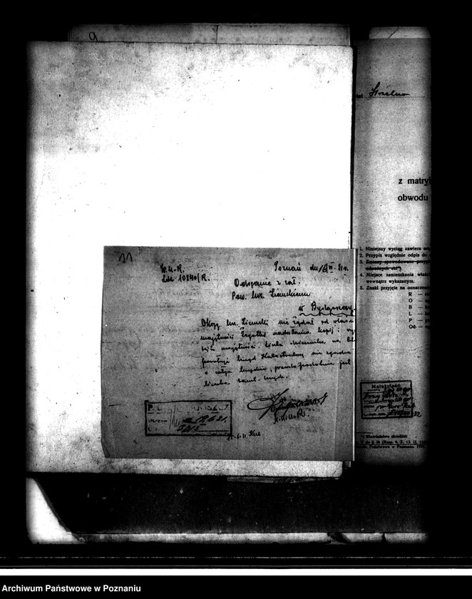 Obraz 15 z jednostki "Majątek Żegotki powiatu mogileńskiego wyłączenie z art. 4 i 5 ustawy o wykonaniu reformy rolnej Maria Skrzydlewska"