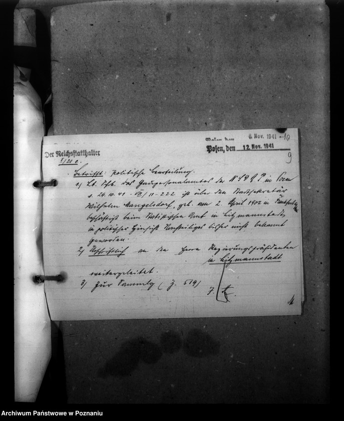 Obraz 14 z jednostki "Politische Beurteilungen der Angestellten"