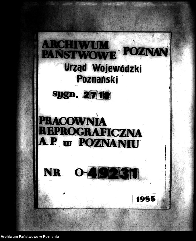 Obraz 1 z jednostki "Operat szacunkowy majątku Strzeszyn powiatu poznańskiego"