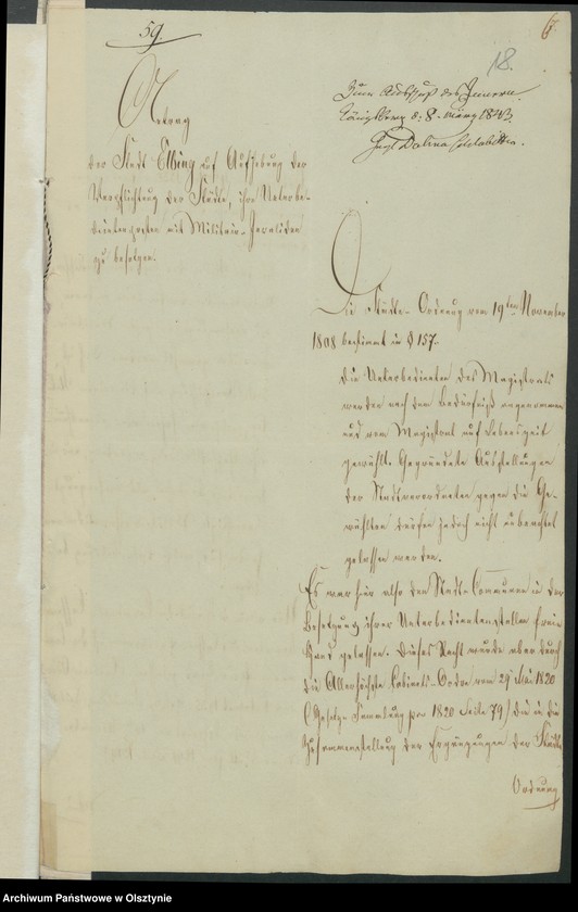 image.from.unit.number "Acta des 8ten Provinzial-Landtages der Stände Königreichs Preussen.Die Angelegenheiten des Innern"