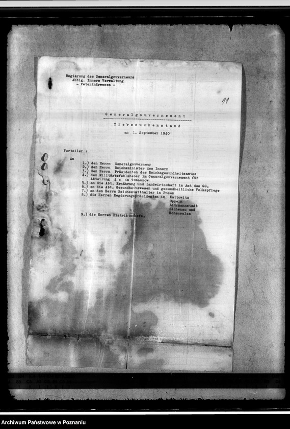 Obraz 15 z jednostki "Tierseuchenstand im Generalgouvernement"