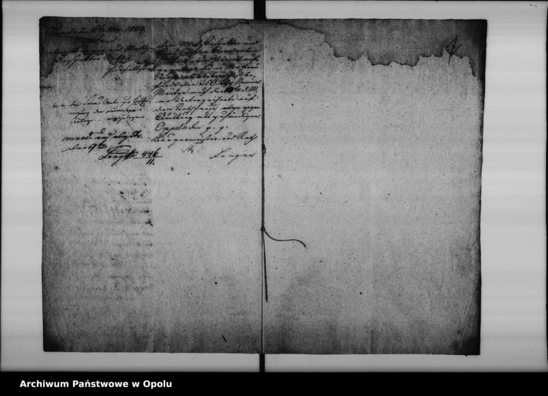 Obraz 6 z jednostki "Acta Specialia des Magistrats zu Oppeln die Städtischen Feuerspritzen betreffend und Anschaffung einer neuen Spritze"