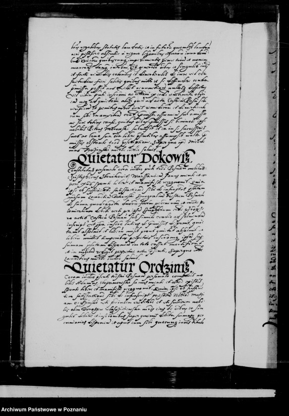 Obraz 11 z jednostki "Inscriptiones, relationes, decreta [inducta]"