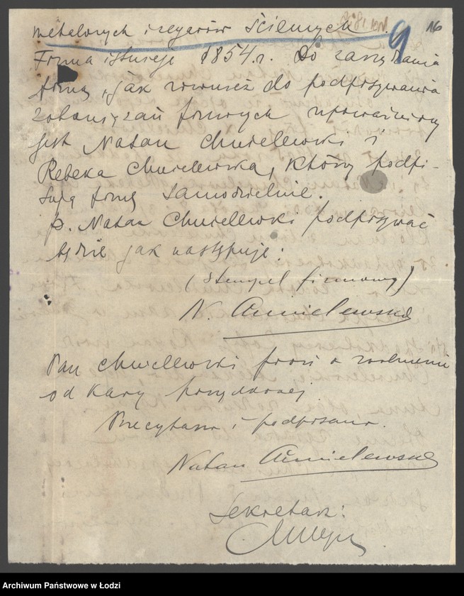 Obraz 18 z jednostki "Lejb Chmielewski, spadkobiercy- fabryka wyrobów metalowych i zegarów ściennych"