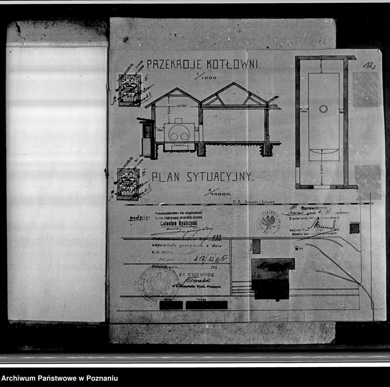 Obraz 17 z jednostki "Eksploatacja lasów i fabryka przeróbki drzewa w Orzechowie powiat wrzesiński B. Bystrzycki nr woj. 99"