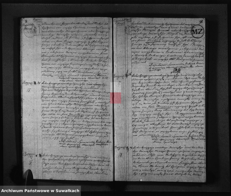 image.from.unit.number "Akta Urodzonych w Gminiej Berznickiey od 10-go Maja 1809 R-u"