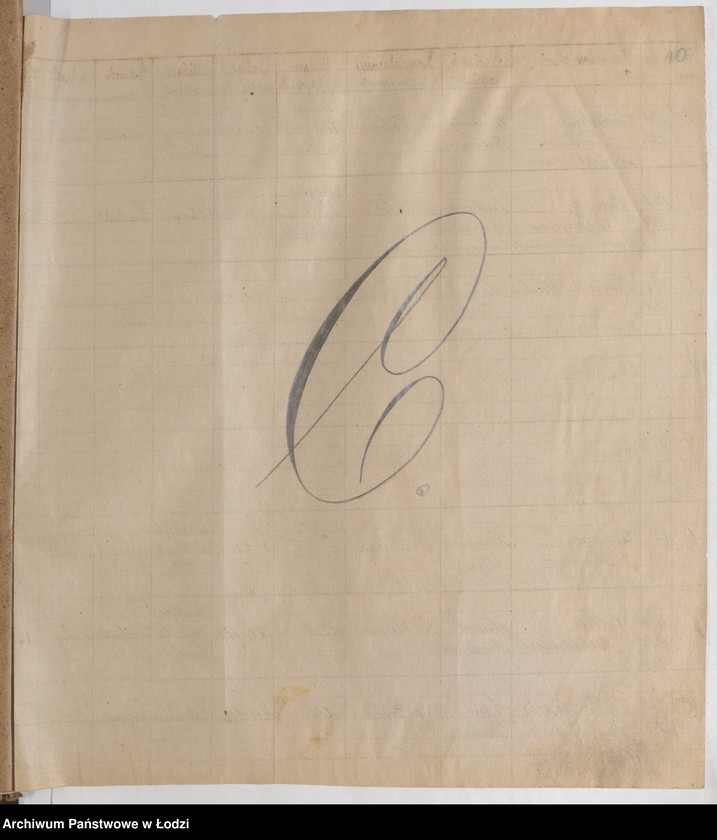 Obraz 12 z jednostki "Książka wydanych dowodów osobistych przez Komisariat VI P.P. m. Łodzi"