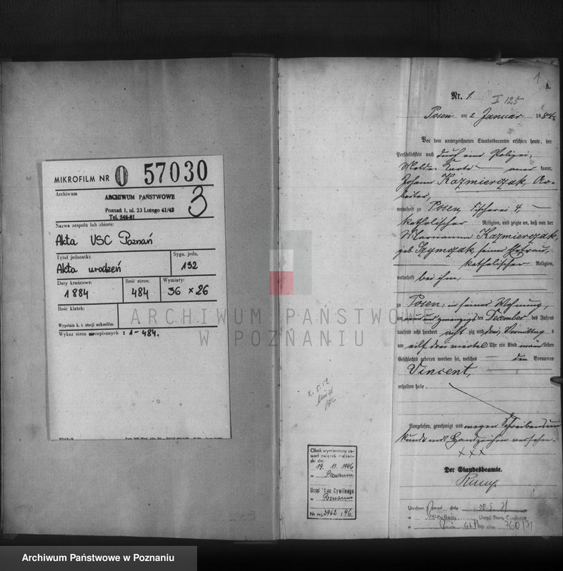 image.from.unit.number "Księga urodzeń t. I"