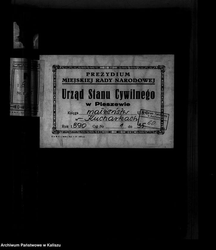 Obraz 2 z jednostki "[Księga małżeństw]"