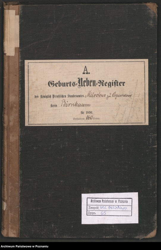 Obraz 2 z jednostki "Księga urodzeń"