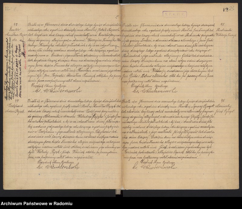 image.from.unit.number "Urząd Stanu Cywilnego w Głowaczowie Akta urodzeń, małżeństw, zgonów 1919 rok"