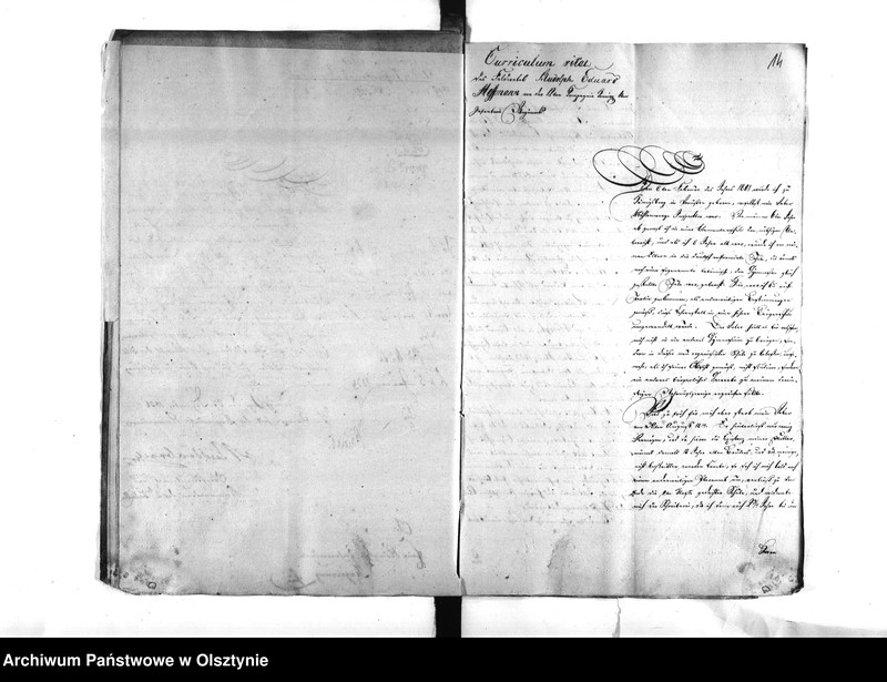 image.from.unit.number "Anstellung des Feldwebel Hoffmann [Rudolph Eduard] jetzigen Regierungs-Büreau Assistenten"