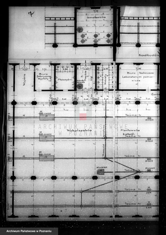 Obraz 11 z jednostki ""Centra" Zakłady Przemysłowe W. Tomaszewski w Poznaniu projekt hal fabrycznych"