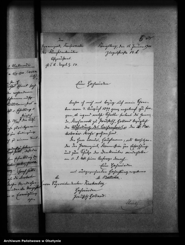image.from.unit.number "Preussisch Holland, evangelische Kirche"