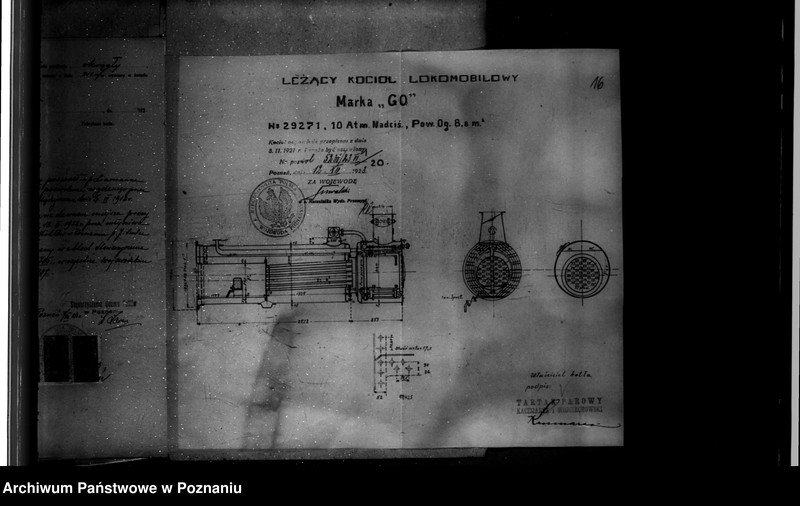 Obraz 20 z jednostki "Tartak Kaczmarka i Wojciechowskiego w Rakoniewicach powiat wolsztyński nr woj. kotła 2407"