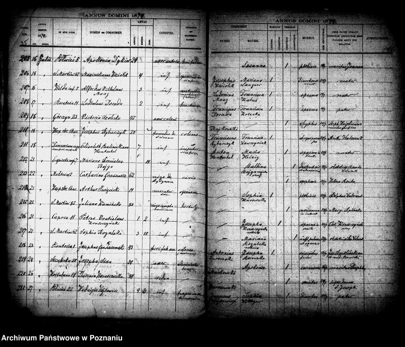 Obraz 13 z jednostki "Księga zgonów"