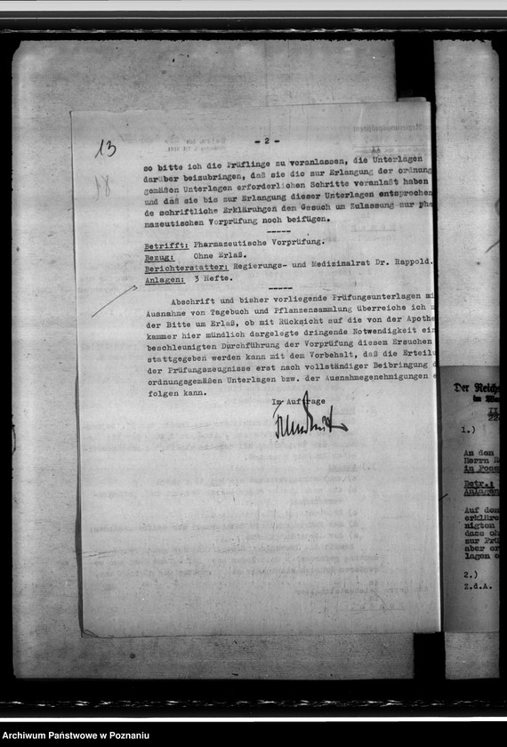 Obraz 18 z jednostki "Notdienstverpflichtung der Apotheker"