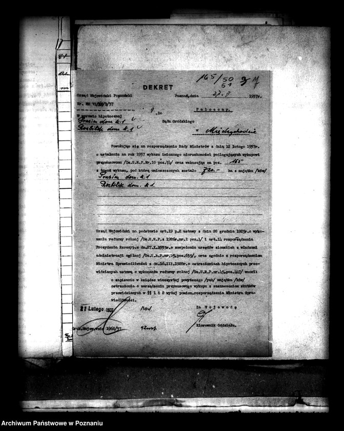 Obraz 8 z jednostki "Majątek Rozbitek-Prusim powiatu międzychodzkiego przymusowy wykup Henryk Reiche"