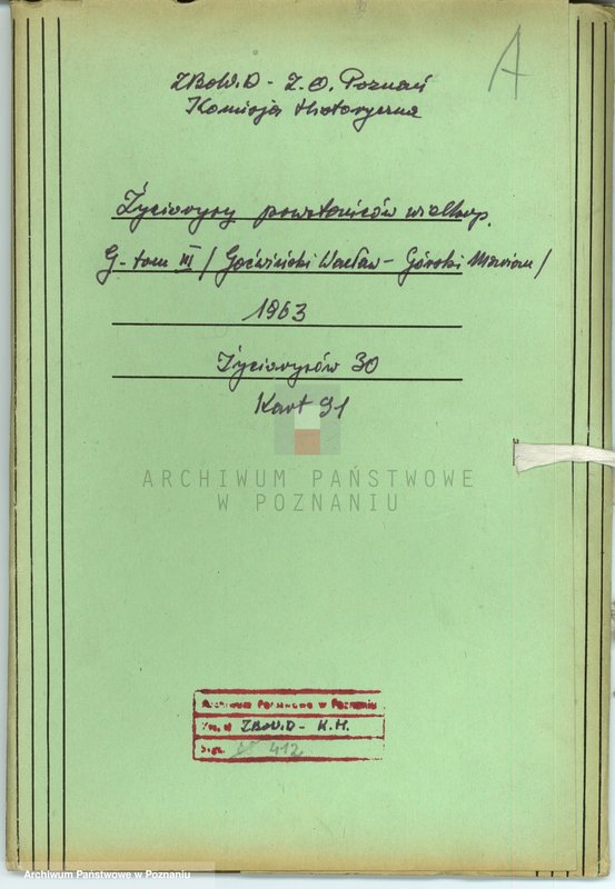 Obraz 4 z jednostki "Życiorysy powstańców wielkopolskich: G - tom lll /Goćwiński Wacław - Górski Marian/."