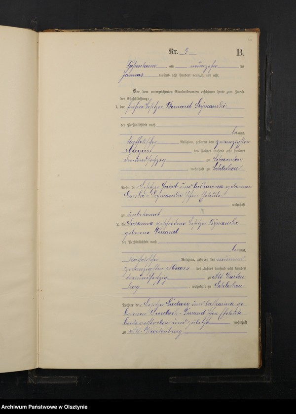 image.from.unit.number "Heiraths-Haupt-Register Nr 1 - 27"