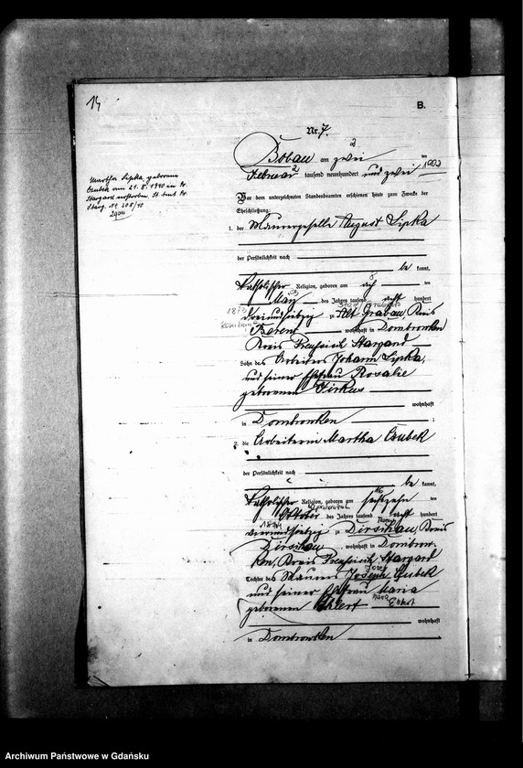 image.from.unit.number "Księga małżeństw"