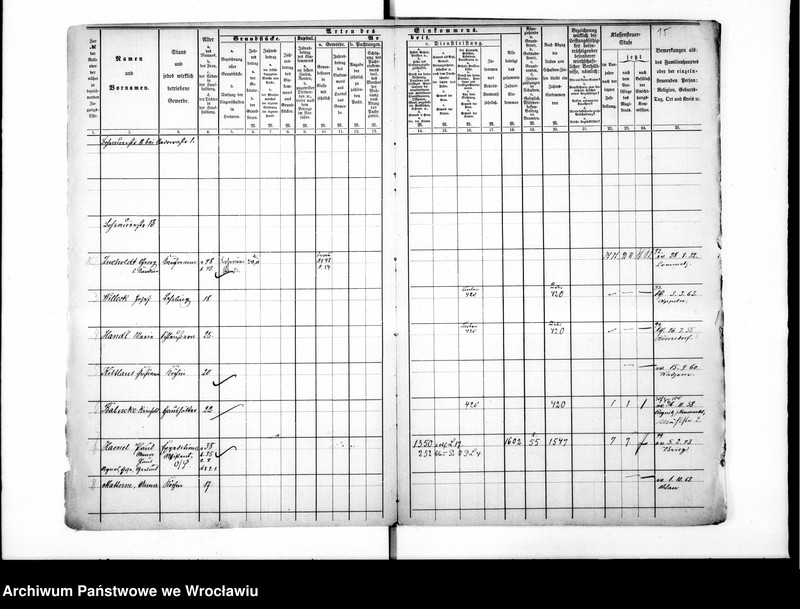 image.from.unit.number "Einkommen - Nachweisungen zur Klessensteuerrollen"