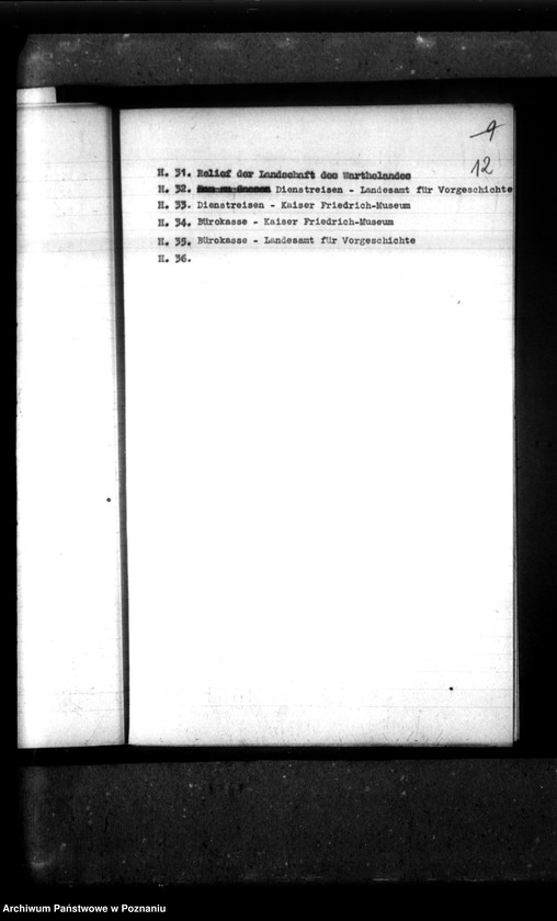 Obraz 16 z jednostki "Aktenverzeichnis - Abteilung IV, Kultur."