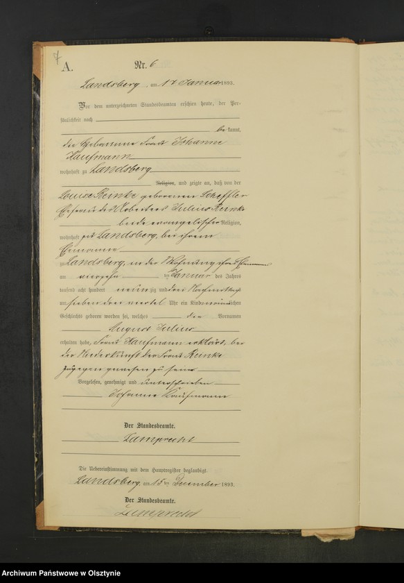 image.from.unit.number "Geburts-Neben-Register Nr 1 - 71"