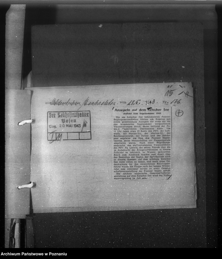 Obraz 19 z jednostki "Wycinki prasowe dotyczące Kraju Warty"