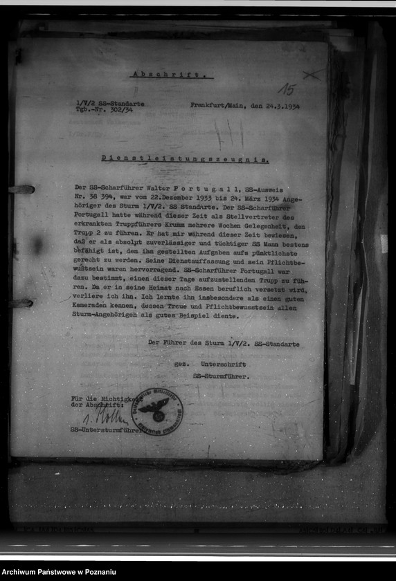 Obraz 19 z jednostki "Einsatz von Beamten in den Ostgebieten"