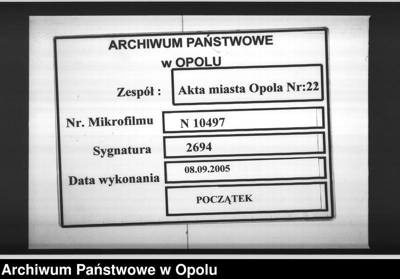 Obraz 1 z jednostki "Acta betreffend die verweigerte Annahme und Sorge für den Weisen-Knaben August von dem Borne. Vol. I"