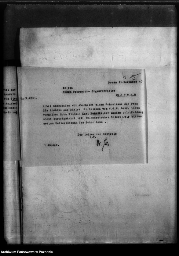 Obraz 8 z jednostki "Wilhelm Karl Pochlke aus Bielsk bei Schönsee, Kreis Briesen/ Westpreussen (Wąbrzeźno)"