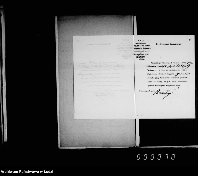 Obraz 17 z jednostki "Po % sboru za 1911 g."