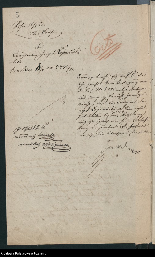 Obraz 8 z jednostki "A. betr. Josef von Łopaciński"