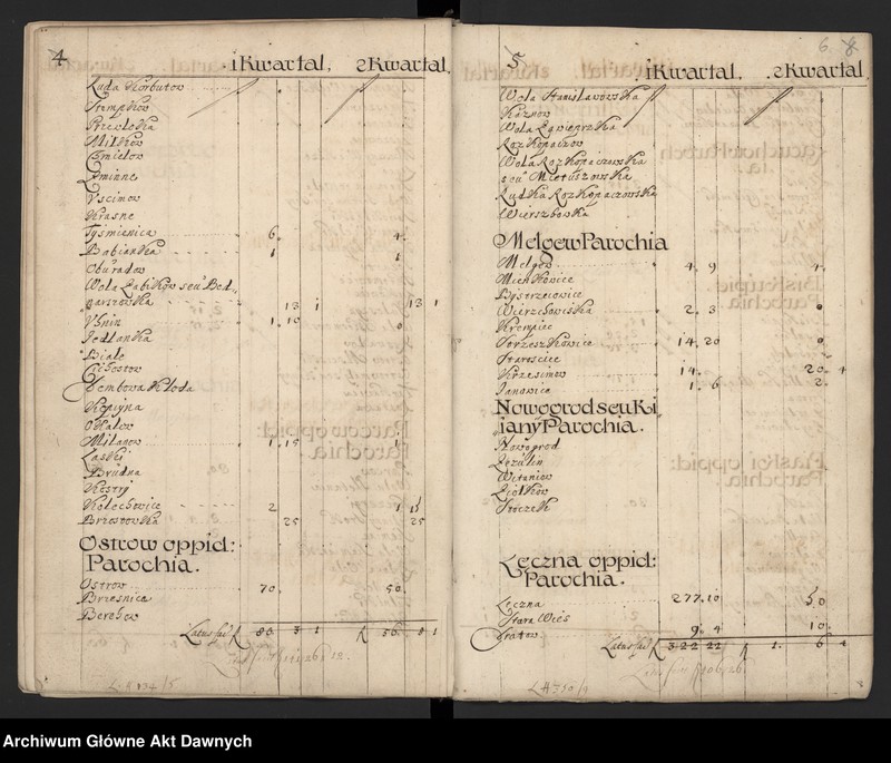 image.from.unit.number "Regestr percepty szelążnego, podatków od różnych likworów constitutione sejmu warszawskiego uchwalonego a prima Mai w woj. lubelskim."