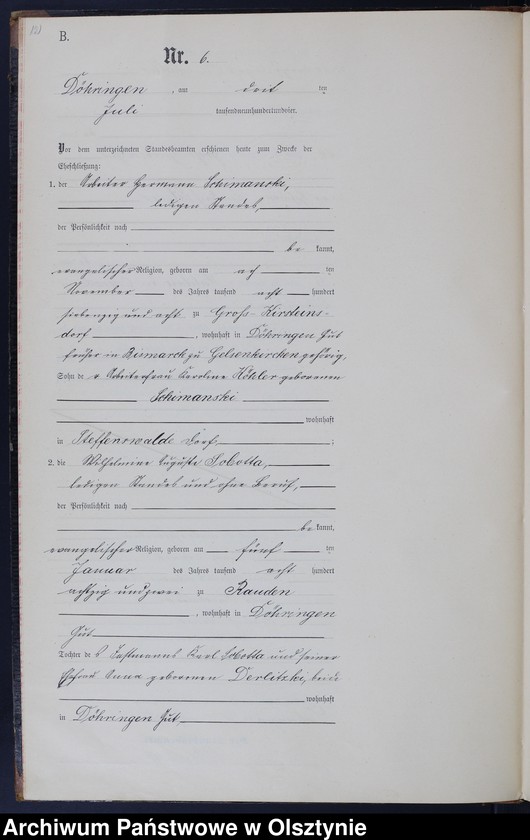 image.from.unit.number "Heiraths-Neben-Register Nr 1 - 12"